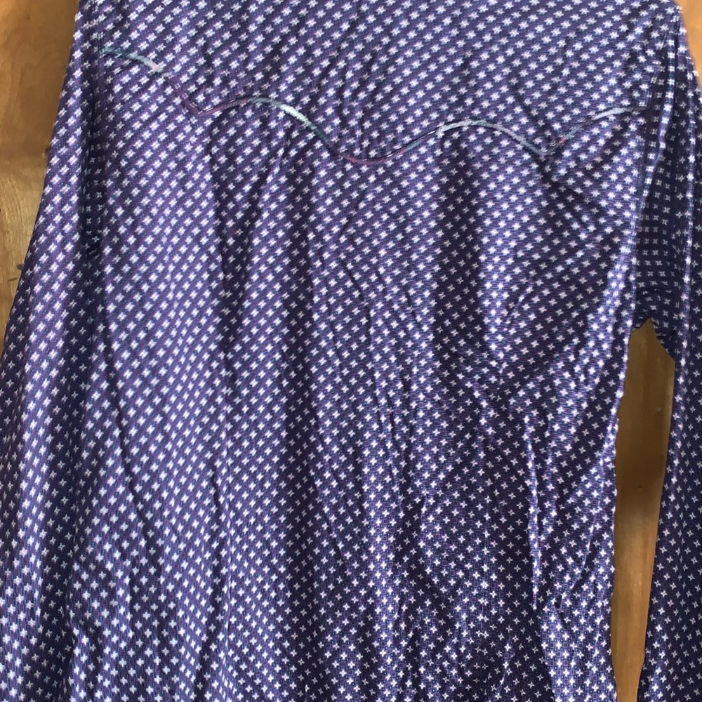 Purple Roper button up - Picture 4 of 4